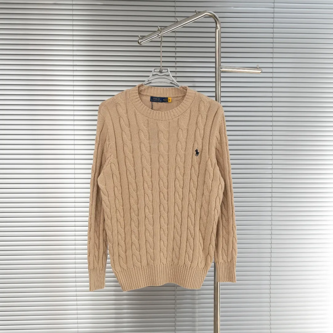 P280 top version (different currencies). You can scan the code to enter the official website. Style: Ralph Lauren POLO Ralph Lauren small label embroidered knitted old money style long-sleeved sweater. Color: Picture color. Size: S-XL. Fabric: pure cotton. Accessories: full set of customized accessories. No gender distinction. Same style for men and women.